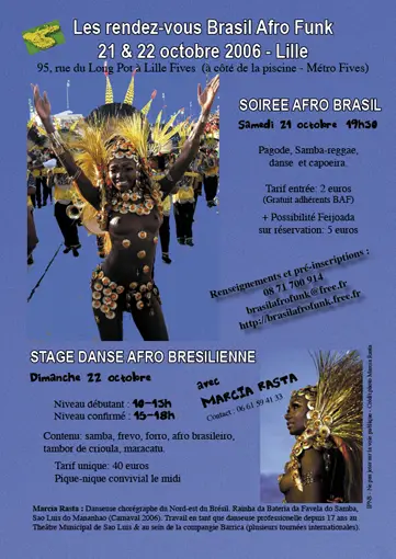 Les rendez-vous Afro Brasil