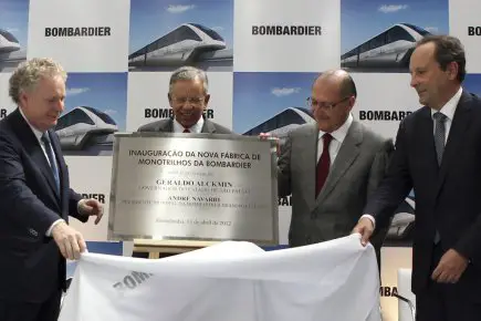 Bombardier Transport inaugure une nouvelle usine au Brésil