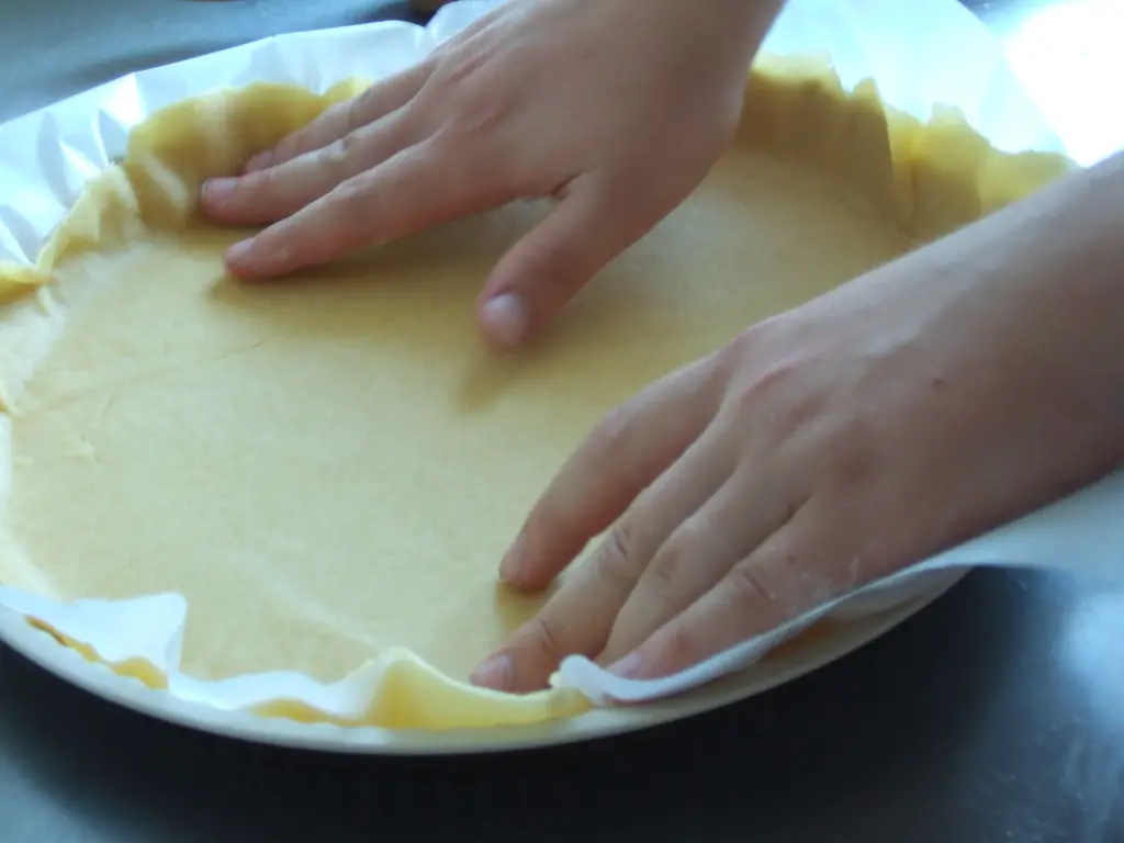 préparation de la tarte brésilienne