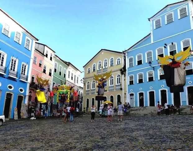 Le Centre historique de Salvador de Bahia au Brésil