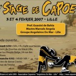 Stage de capoeira a Lille les 3 et 4 fevrier 2007