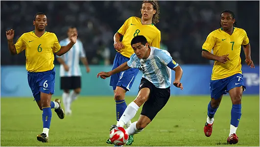 L'Argentine vs le Brésil