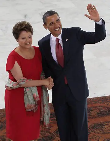 Dilma Roussef rencontre Barck Obama