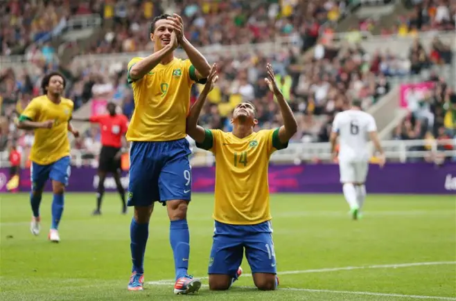 Le Brésil se qualifie aux quarts de finale du tournoi du football des JO de Londres