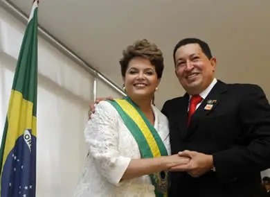 Havane : Dilma Rousseff a envoyé un de ses conseillers pour visiter Hugo Chavez