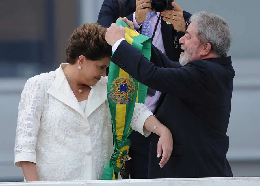 Dilma Rousseff et Lula