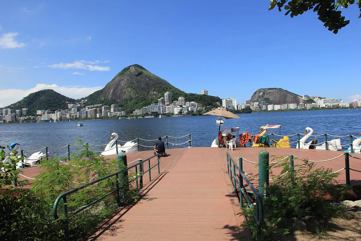 Lagoa Rodrigo de Freitas de Rio de Janeiro