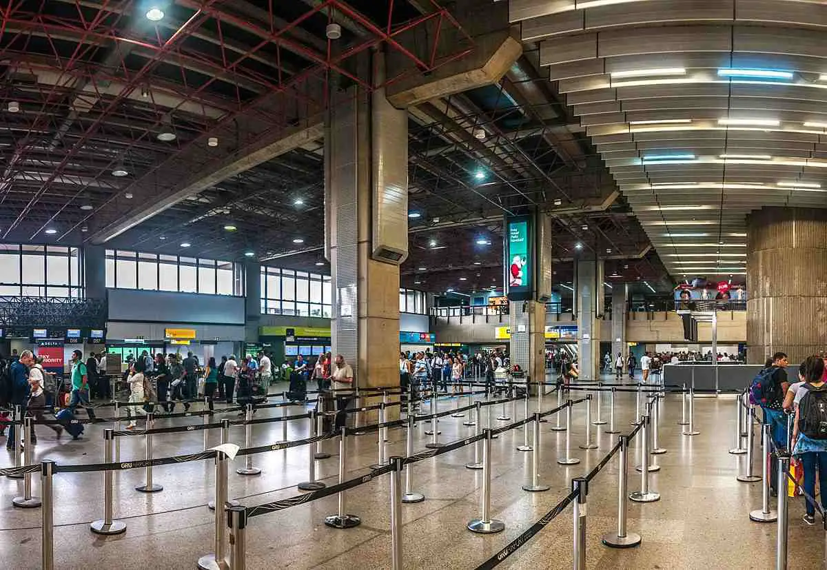 L’aéroport Guarulhos de São Paulo