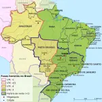 États du Brésil : La liste des états brésiliens