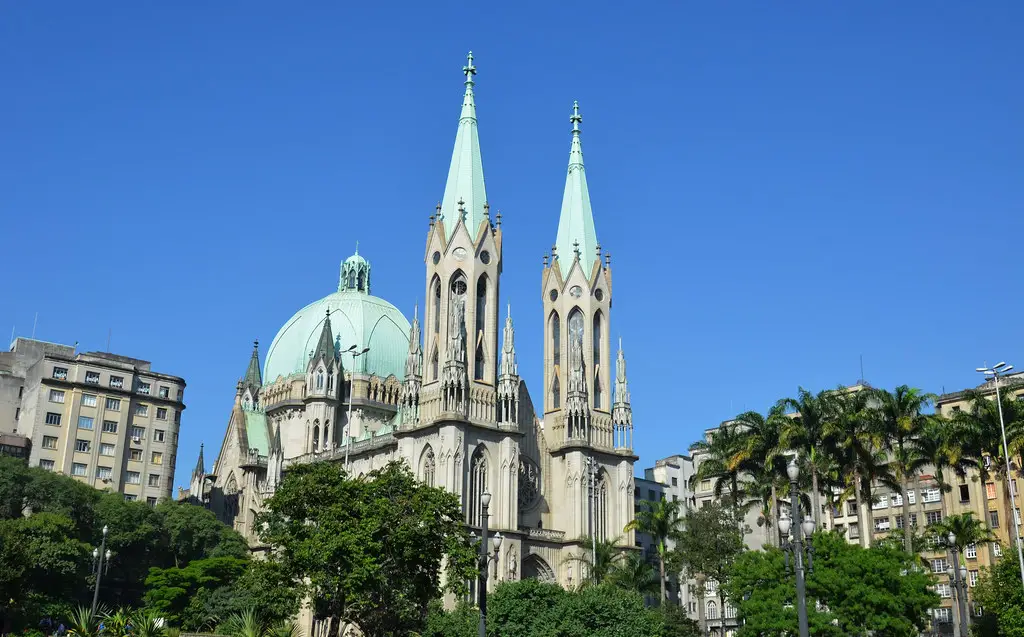 Cathédrale de Sé à Sao Paulo