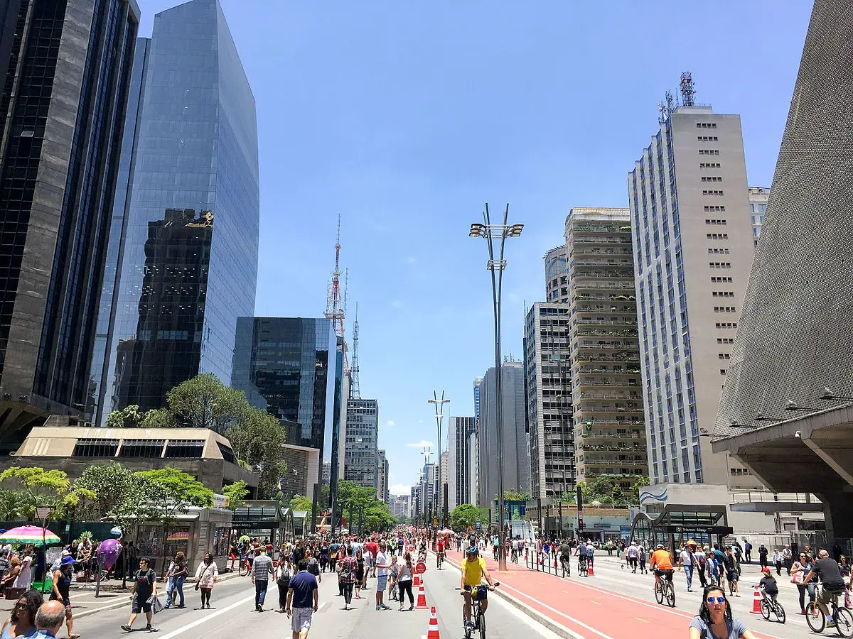 Avenue Paulista sao paulo