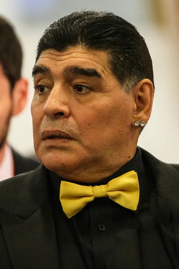 la légende du football Maradona